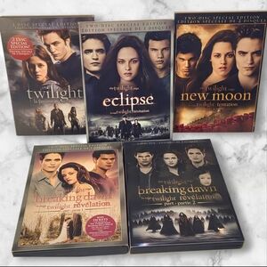 The Twilight Saga Complete DVD Set
